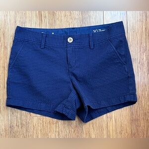 Lilly Pulitzer Navy Textured Shorts